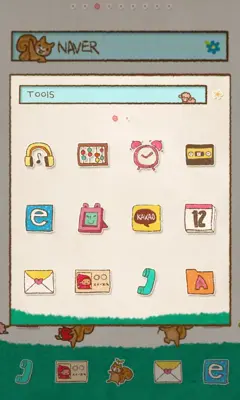 Wolf Boy dodol launcher theme android App screenshot 4